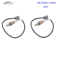 Sensor de oxígeno con índice de combustible para Toyota Camry, 2 uds. 89467-33080, nueva marca 2024 - compra barato