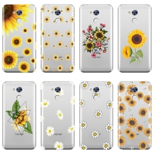 Phone Case For Huawei Honor 4X 5A 5X 6 6X Soft Silicone Yellow Sunflower Flower Back Cover For Huawei Honor 4C 5C 6C 6A Pro Case 2024 - buy cheap