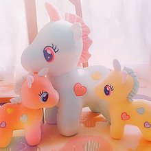 Peluche de Unicornio de 3 colores, muñeco de Pegaso, Ángel, rosa, poni, Unicornio, 30-50cm 2024 - compra barato