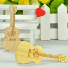 Hot Sale Wooden USB Flash Drive 512GB 1TB Bamboo Guitar Pendrive Maple Wood Pen Drive 32GB 64GB 128GB Memory Stick Gift 2.0 Key 2024 - buy cheap