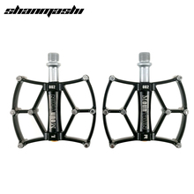 SHANMASHI-pedales ligeros de aleación de aluminio para bicicleta de montaña, 3 rodamientos, CNC, accesorios de ciclismo 2024 - compra barato