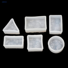  6Pcs Silicone Resin Water Wave Pendant Mold Casting Mould Jewelry Making DIY 2024 - buy cheap