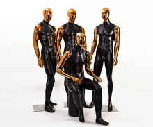 Fashion Style Electroplate Male Mannequin Fiberglass Men Model Factory Direct Sell Customized 2024 - buy cheap