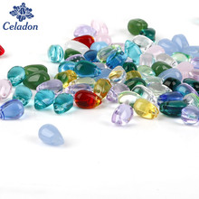 9x6MM 5pcs/lot Czech Glass Water Drop Beads Transparent Teardrop Bead Charm for Earring Pendant Making DIY Jewelry Findings 2024 - buy cheap