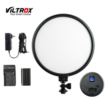 Viltrox VL-500T 25W LED Video Studio Light Lamp Slim Bi-Color Dimmable kit Battery&charger for camera photo YouTube show Live 2024 - buy cheap