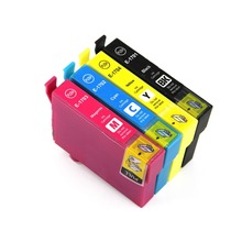 Full Ink 1Set 4 PCS Ink Cartridge T1701 T1702 T1703 T1704  Printer  FOR Epson Expression Of Love Home XP-103 XP-203 With chip 2024 - buy cheap