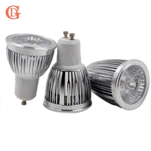 Bombilla LED COB de 3W, 5W, 7W, Gu10, foco de luz regulable, barato, ahorro de energía, E27, 220v, foco LED con lente de diamante 2024 - compra barato