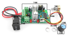 10V-40V, 5A  micro Pulse Width Modulator with reverse switch,  PWM DC Motor Speed Regulator Controller 2024 - buy cheap