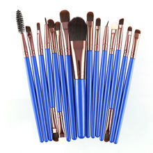 15Pcs/set Professional Makeup Brushes Eyelash Lip Foundation Powder Eye Shadow Brow Eyeliner Cosmetic Make Up Brush Beauty Tool 2024 - buy cheap