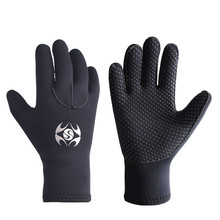 Free Shipping Neoprene Men Women Warm Scuba Diving Gloves Swimming Surfing Spearfishing Snorkeling Boating Fishermen Equipment 2024 - buy cheap