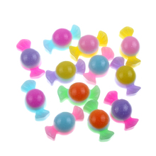 LF 20 pcs Mixed Resina Sereia Decoração Artesanato Natator Cabochão Kawaii Enfeites Para Scrapbooking Diy Acessórios Bonitos 2024 - compre barato