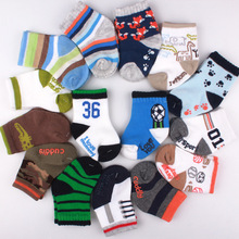 New Spring 6 pairs / lot New Cute Baby Socks/Kid boy Cartoon Floor Socks 1-2 Years baby boys socks 2024 - buy cheap