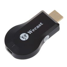 Witast-receptor wi-fi com visor miracast c2, 1080p, espelhamento para airplay, dlna, melhores ofertas 2024 - compre barato