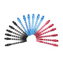 12pcs/lot Aluminum Alloy Dart Shafts Harrows Darts Professional Stems 2BA Standard Screw Thread 2024 - buy cheap