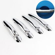 For Renault Clio 4 Clio MK4 IV 2012 - 2017 Chrome Door Handle Cover Trim 2013 2014 2015 2016 Car Accessories Stickers Styling 2024 - buy cheap
