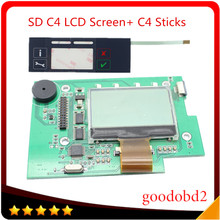 Etiquetas adhesivas SD Connect C4 + pantalla LCD C4 Para MB Star C4, herramientas de diagnóstico SD, herramienta de diagnóstico MBB Compact 4 en la caja pretty 2024 - compra barato