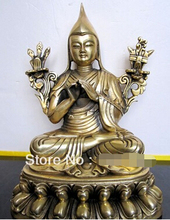 free shipping Tibetan Tsongkhapa bronze buddha statue 2024 - buy cheap