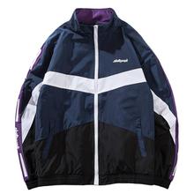 2019 Fashion Mens Bomber Jackets Harajuku Hip Hop Men Jacket Casual Color Block Windbreaker Jackets Coats Autumn Streetwear Men 2024 - buy cheap
