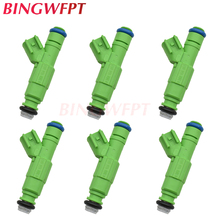 6PCS 0280156007 04861454AA fuel injectors for Chrysler Town & Country 2001-2007 Voyager 2001-2003 3.3L V6 2024 - buy cheap