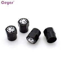 Ceyes Car Styling Car Badge Wheel Tire Valve Caps Tyre Dust Case For Vauxhall VXR Auto Covers Accessories Car-Styling 4pcs/lot 2024 - buy cheap