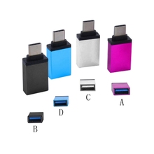 Новый адаптер Type-C к USB OTG конвертер USB 3,0 конвертировать в Type C USB-C порт адаптер для зарядки синхронизации для MacBook Pixel Lumia 2024 - купить недорого