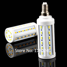 Free Shipping  E14 12W 5730 44 LED SMD 1320LM  LED BULB Lamp Warm white/Cool white 220V 110V AC 5pcs/lot 2024 - buy cheap