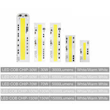 LED COB Chip Led Lamp Chips 30W 50W 70W 100W 150W 220V 110V IP65 Smart IC Fit For DIY LED Flood Light Cold White Warm White 2024 - buy cheap