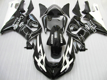 Personalizado kit carenagem para KAWASAKI Ninja ZX 6R 2005 2006 kits de reparo do corpo da carenagem de corrida esporte ZX6R 636 05 06 corona conjunto preto 2024 - compre barato