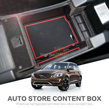 Car Accessories for 2017 VOLVO XC60 S60 V60 ABS Central Console Armrest Box Storage Glove Box Interior Stowing Tidying Styling 2024 - buy cheap