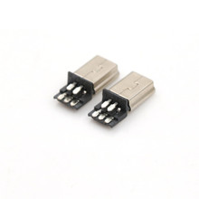 Conector macho A tipo USB PCB de 5 pines, Conector de 180 grados SMT SMD, 10 Uds. 2024 - compra barato