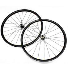 27.5er carbon disc wheels asymmetry 27.4x23mm mtb wheels tubeless DH825 hubs 100x15 142x12 Straight pull 6 claw bike wheelset 2024 - buy cheap