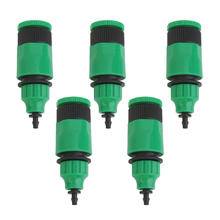 New Hot Sale 5pcs Water Tubing Adapters for Drip irrigation Tubing Capillary Hose for Agriculture lawn Garden Patio 2024 - buy cheap