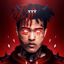 Xxx Tentacion-Póster de rapero de seda hip hop, arte de muro estelar musical, impresión enorme, imágenes decorativas de 12x18, 13x20 pulgadas, decoración de dormitorio, 04 2024 - compra barato