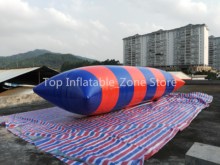 Free Freight 8*3m PVC Water Jump Pillow Catapult Inflatable Jumping Blob Inflatable Water Blob Bouncing Bag Water Pillow 2024 - buy cheap