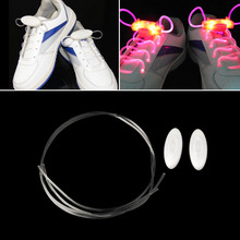 4 Colors LED Sport Shoe Laces Flash Light Glow Stick Strap Shoelaces Disco Party Club 2018 Hot Selling 2024 - buy cheap