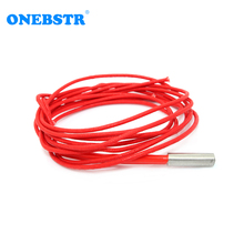 12V/40W 6x20mm 24V/40W Heating Pipe Single-head Electric Tube Red Single-ended Heating Rods 3D Printer Accessories Free Shipping 2024 - buy cheap