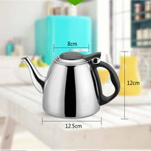 2019 New Arrivals 1.2L Kitchen Rapid Heating Stainless Steel Flat Bottom Water Kettle Dropshipping 2024 - buy cheap