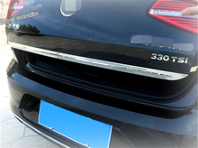 Lapetus Задняя Крышка багажника полоса для отделки дверей накладка 1 шт. подходит для Volkswagen Passat B8 2016 2017 2018 нержавеющая сталь 2024 - купить недорого