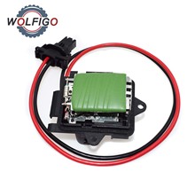 WOLFIGO-Motor de ventilador HVAC para coche, Resistor de ventilador 7701050325, 4409452, 91158691, para Renault Trafic, Vauxhall, Opel, Vivaro, 2001-2014 2024 - compra barato