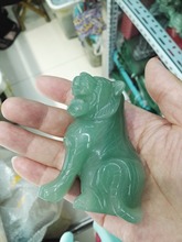 NOVA Mão-carved natural Dongling jade tigre ornamentos 2024 - compre barato