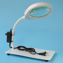 Lupa de luz led & lâmpada de mesa ajudando desktop ferramenta ampliação 8x 2024 - compre barato