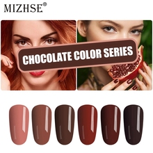 MIZHSE 7ML Fashion Color Gel Varnish UV/Led Soak Off UV Gel Lacquer DIY Hybrid Semi Permanant Nail Art Manicure Gel Varnish 2024 - buy cheap