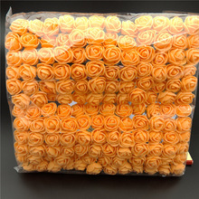 144 Pcs/ Pack Mini Foam Artificial Rose Flower Bouquet Wedding Decor Craft Supplies Hot Sale 2024 - buy cheap