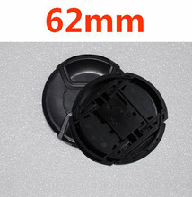 30 unids/lote 62mm pellizco central Snap-on cap cover LOGO para nikon 62mm lente de cámara 2024 - compra barato