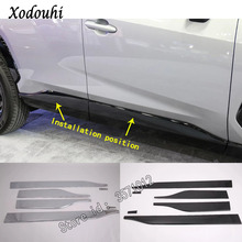 For Toyota RAV4 2019 2020 2021 Car Sticker Styling Body Protect Cover Frame Side Door Trim Strip Molding Part Panel 6pcs 2024 - buy cheap