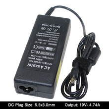 19V 4.74A 5.5*3.0mm AC Laptop Adapter For Samsung Notebook Power R428 R410 R65 R520 R522 R530 R580 R560 R518 R410 R429 R439 R453 2024 - buy cheap