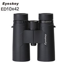 Eyeskey-binóculos à prova d'água, 10x42, uso com prisma de bak4, ampliação dourada, telescópio para caça e acampamento 2024 - compre barato