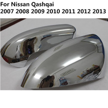 2Pcs ABS Chromed Side Door Rearview Mirror Cover Trims Car Accessories Fit For Nissan Qashqai 2007 2008 2009 2010 2011 2012 2013 2024 - buy cheap