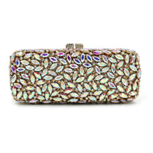 12 Colors Luxury Gemstone Clutch Women Evening Bag Mini Diamonds Ladies Banquet Dinner Party Handbag Top Quality Female Purse 2024 - buy cheap