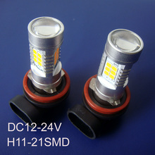High quality 12/24VAC/DC 10W High power H8 Car Led Fog Lamp,Auto H11 Led Bulb Lamp light free shipping 2pcs/lot 2024 - buy cheap